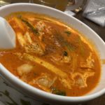 ラーメン業界の常識を覆す?濃厚海老クリーム激辛トマト麺をすする。【Hot tomato noodls】