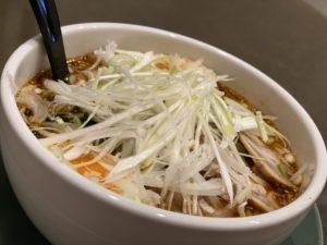 青唐辛子使用！湯島の『激辛らーめん 大辛』に挑戦してみた