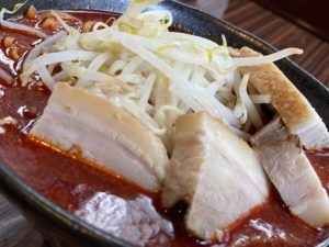 長野県にある『凌駕Ninja』の激辛メニュー『スーパーレッド21辛』にチャレンジ♪